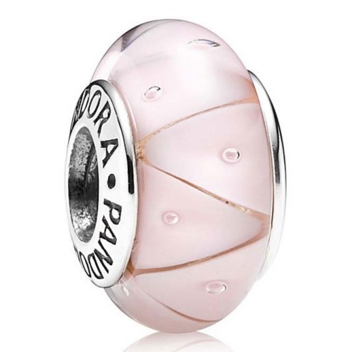 Pandora Beads-Murano Glass And Pink-Charm