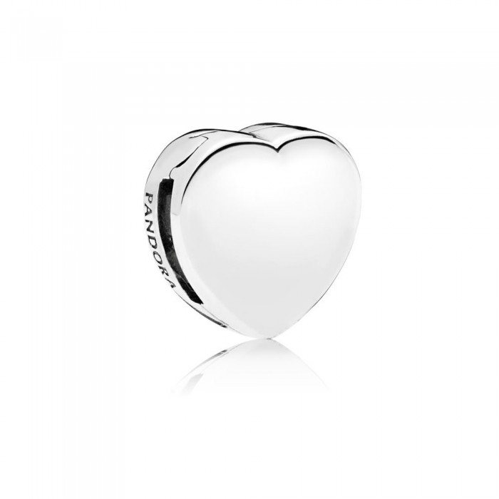 Pandora Charm-Reflexions Heart Clip