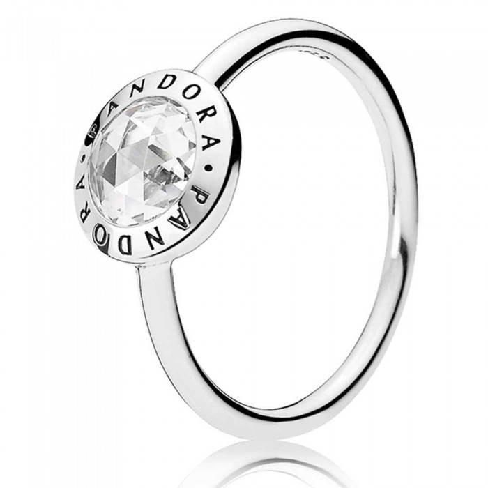 Pandora Ring-Radiant Logo-Sterling Silver