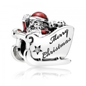 Pandora Bracelet-Sleighing Santa Christmas Complete