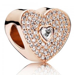 Pandora Bracelet-Sweetheart Love Complete-Rose Gold