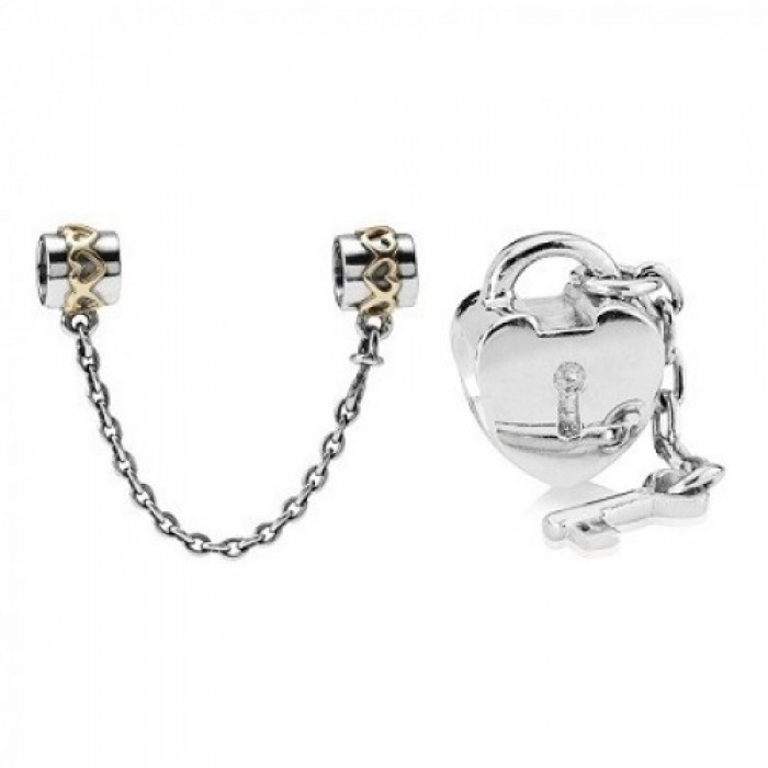 Pandora Charm-Love Unchained Keys-Silver