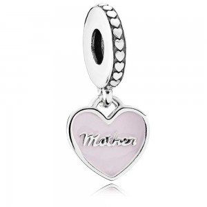 Pandora Charm-Mother And Daughter Hearts Family G