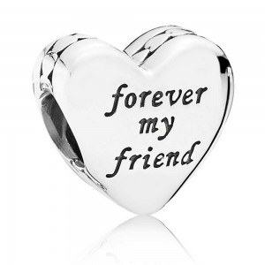 Pandora Charm-Mother And Friend Heart Family