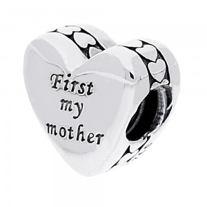 Pandora Charm-Mother And Friend Heart Family