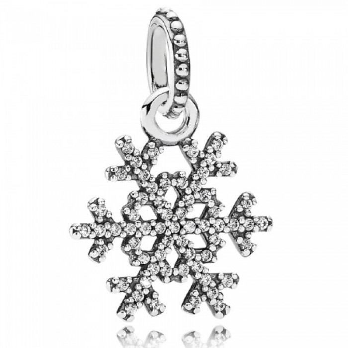 Pandora Necklace-Snowflake Christmas Pendant G8687