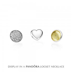 Pandora Necklace-November Petite Memories Birthstone Locket