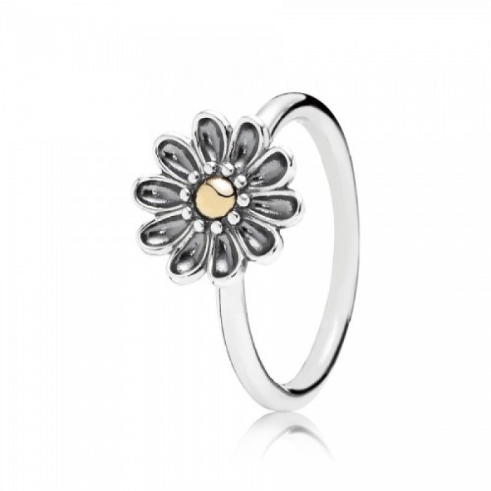 Pandora Ring-Daisy Floral-Gold