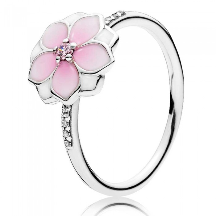Pandora Ring-Magnolia Bloom Floral