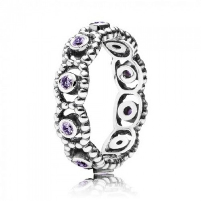 Pandora Ring-Purple Romance